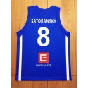 Tomas Satoransky 8 FIBA World Cup 2019 Team Czech Basketball Trikot Blau