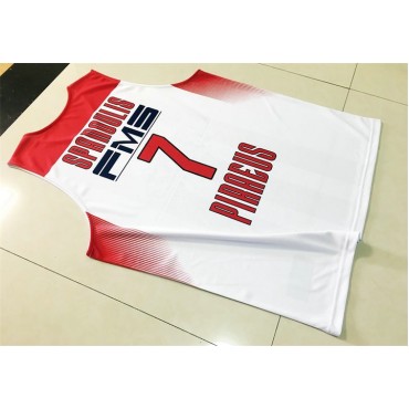 Vassilis Spanoulis 7 Olympiacos Euroleague Piraeus Retro Basketball Trikot