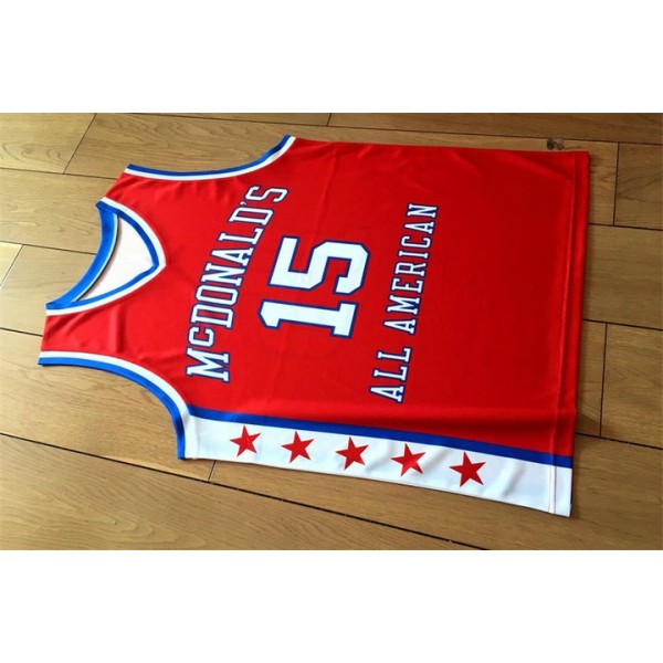 Vince Carter 15 McDonald's All American 1995 Basketball Trikot